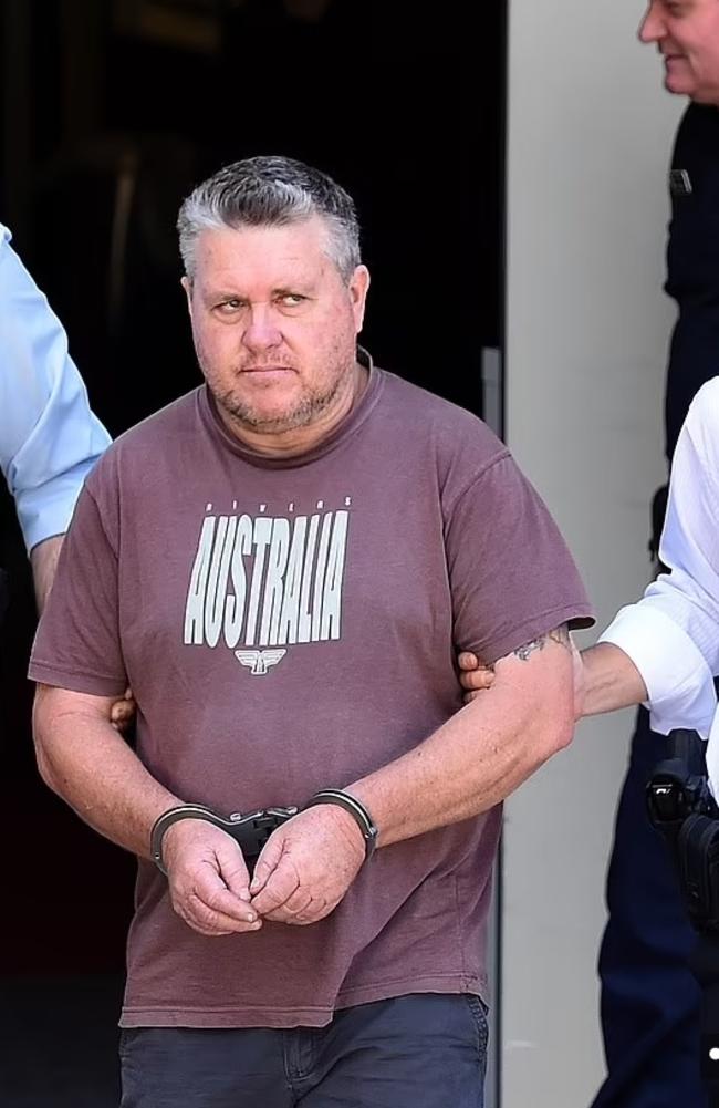 Rick Thorburn was convicted of murdering his foster daughter Tiahleigh Palmer and dumping her body in a Gold Coast river in 2015. Picture: Courier-Mail