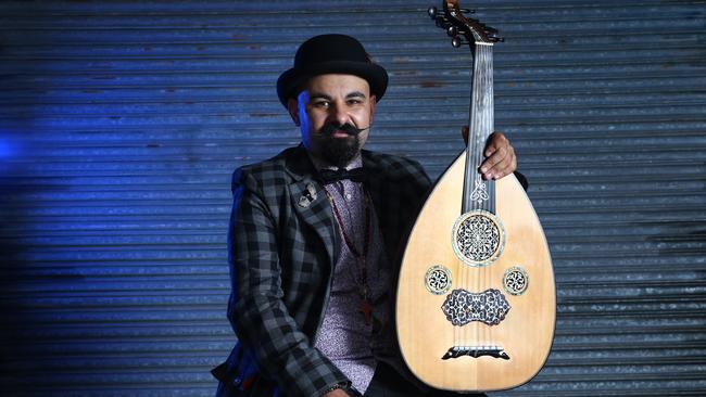 Oud player Joseph Tawadros. Picture: Britta Campion