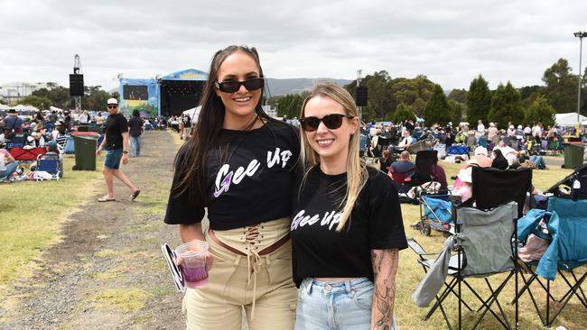 Hello Sunshine Music &amp; Food Festival. Tegan Kersey and Danii Mclinden Picture: David Smith