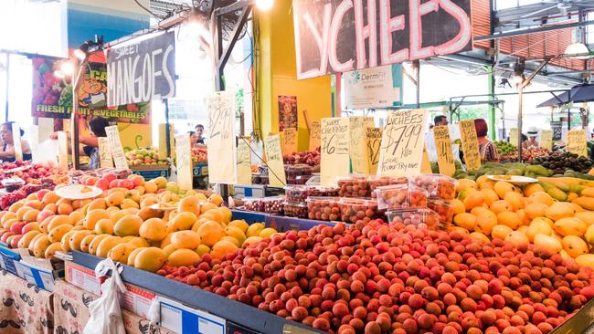 Tropical fruit abounds at Rusty's Markets Cairns