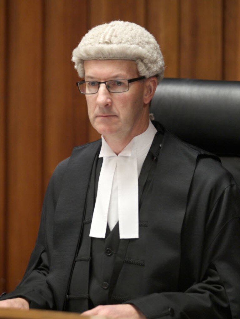 Justice Robert Pearce. Supreme of Tasmania judges. Picture: SUPPLIED