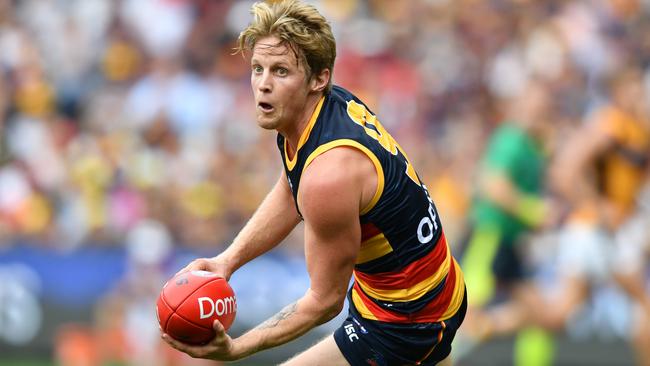 Rory Sloane reminded SuperCoaches of his prowess on Saturday. Picture: AAP Image/David Mariuz