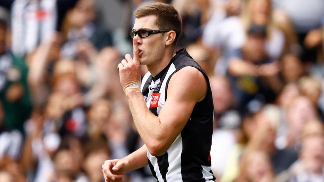 Collingwood 97-gamer Mason Cox is keen to see Gather Round in the NT. (Photo by Michael Willson/AFL Photos via Getty Images)