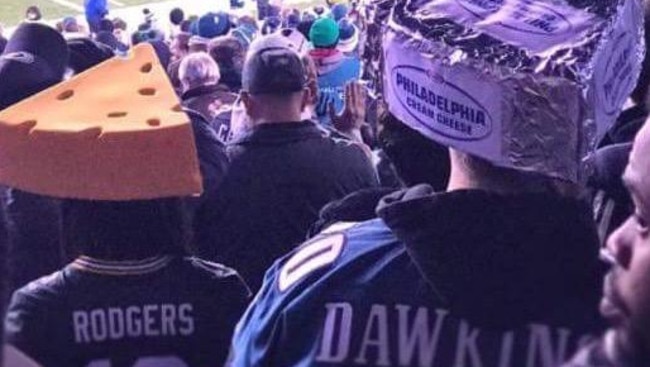 One Philly fan brilliantly re-imagined the ‘Cheesehead’ made famous by Green Bay.