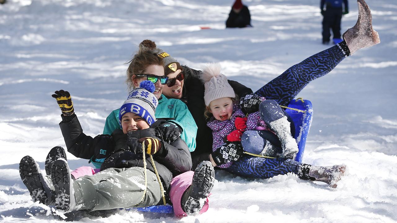 Free snowfields: The Victorian winter hotspot with record snow falls ...