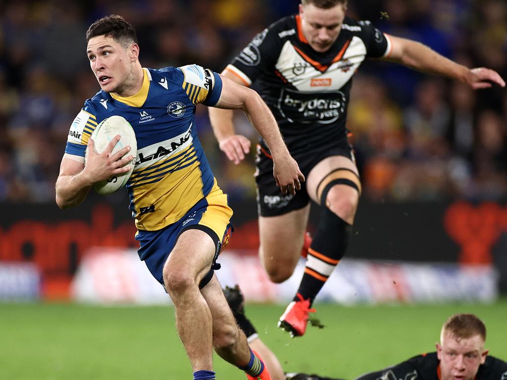 Parramatta Eels vs. Wests Tigers: NRL star Mitchell Moses sprays ...