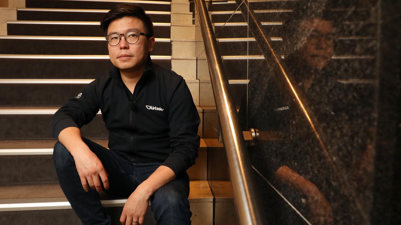 Airtasker CEO and co-founder Tim Fung says Google and Meta are ‘taxing businesses’. Picture: Adam Taylor