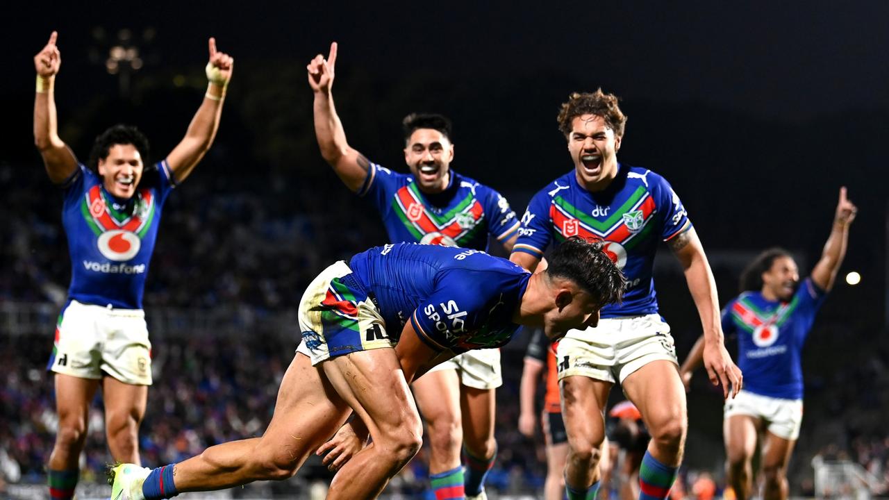 The Warriors are hoping for more success now they’re back at home. Picture: Hannah Peters/Getty Images