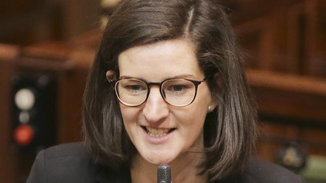 Victorian Greens deputy leader Ellen Sandell says the inquiry will shine an ‘overdue light on Labor’s cosy relationship with the racing and gambling industry’. Picture: AAP