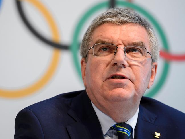 IOC president Thomas Bach has stalled on making a decision to ban Russia.