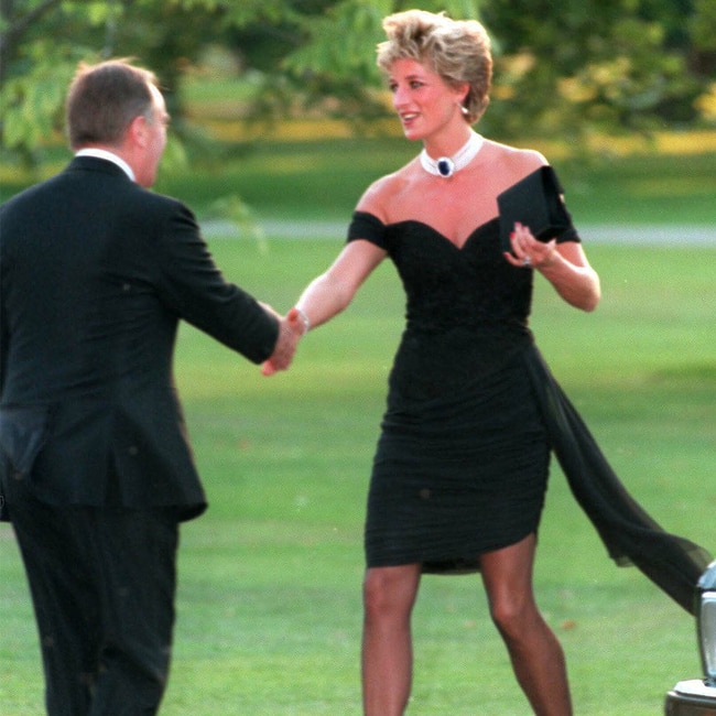 "She was claiming the space," Princess Diana in her iconic revenge dress.