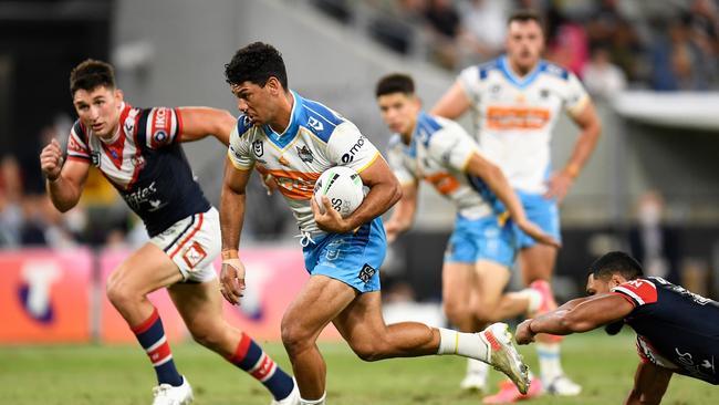 The Titans came back to tie up the scores in the final minutes but couldnt get the job done. Picture: Getty Images.