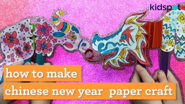 Chinese paper lantern for kids: Level up your paper craft skills