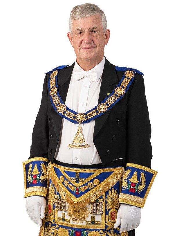 Freemasons Grandmaster of SA &amp; NT David Brooker.