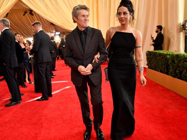 US actor Willem Dafoe is also attending the awards. Picture: AFP