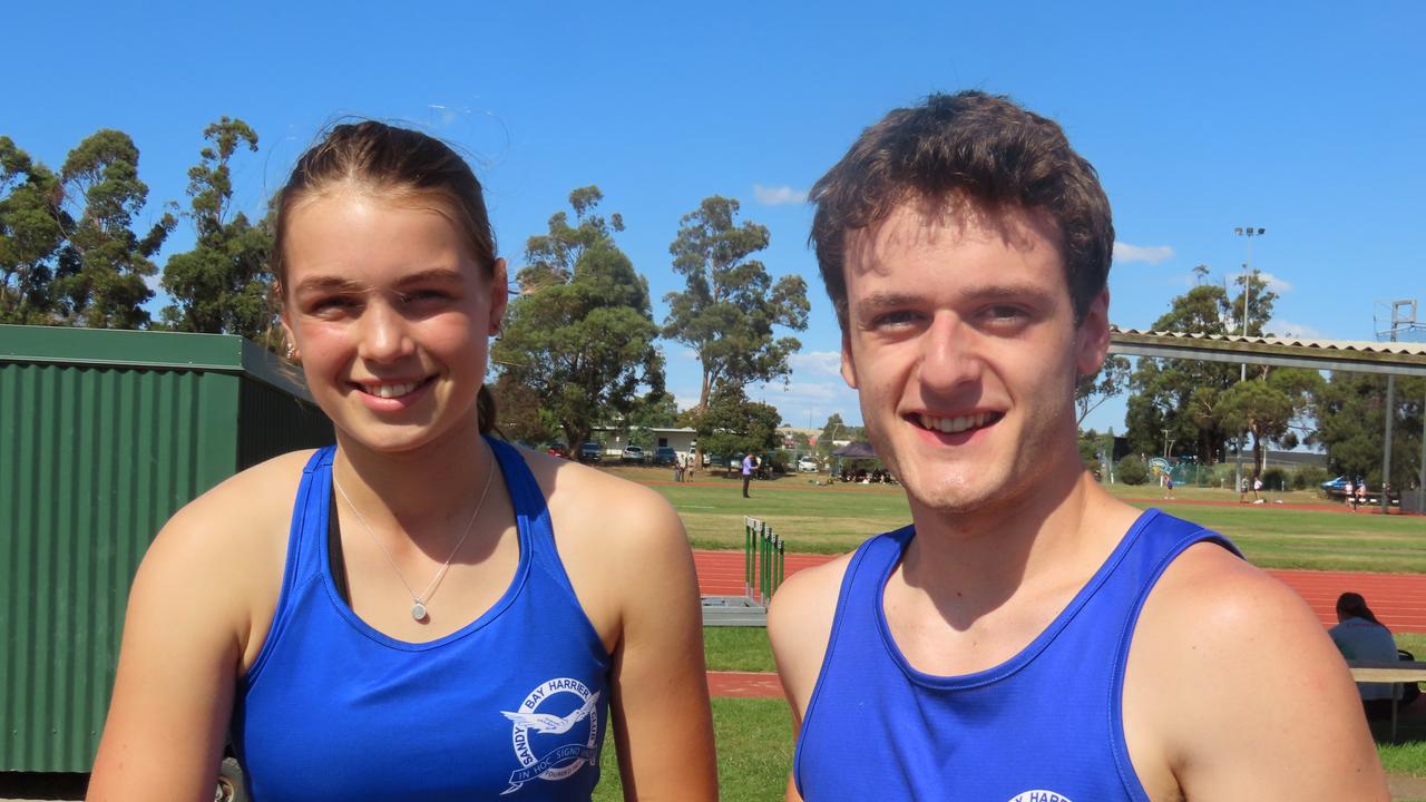 Miranda Gillie and Lachlan Krelle. Picture: Jon Tuxworth