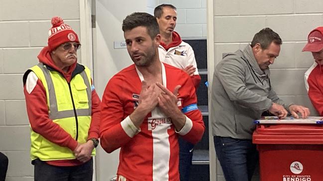 South Bendigo coach Nathan Horbury. Picture: David Johnston