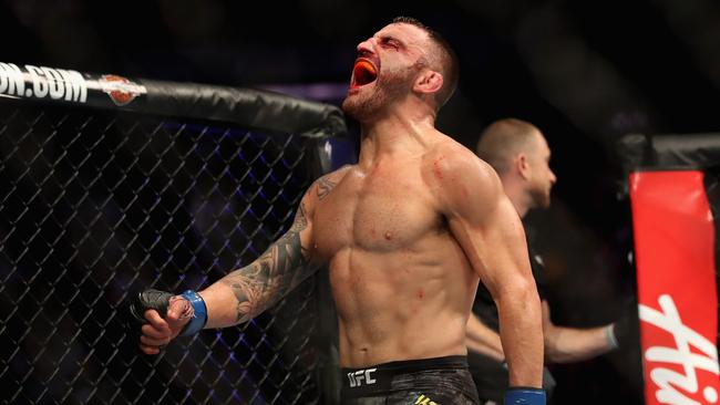 Alex Volkanovski is likely to fight for the featherweight title. Picture: Getty