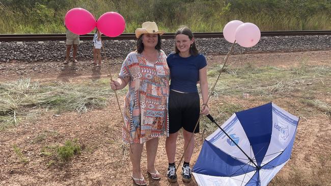 Denise and Mikayla Patricks. Picture: Thomas McLean