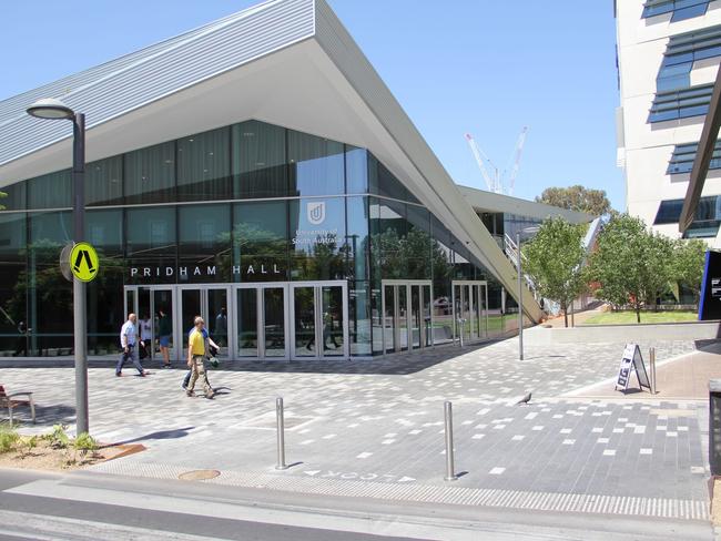 UniSA’s $50 million Pridham Hall on Hindley St is complete.