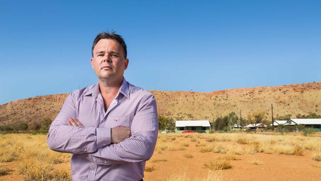 Northern Territory Police Association president Paul McCue says many officers in remote stations can’t take leave because there isn’t enough staff to relieve them. Photo: EMMA MURRAY