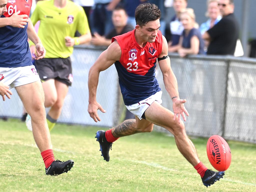 QAFL match between Broadbeach and Surfers. Sunday May 5, 2024. Picture, John Gass