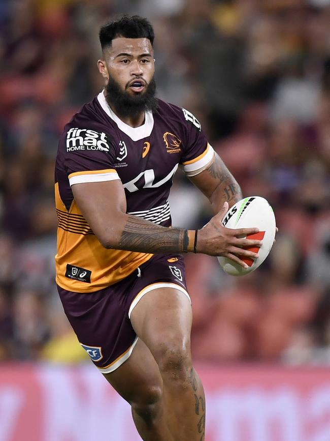 Payne Haas will test the oprn market. Picture: Scott Davis/NRL