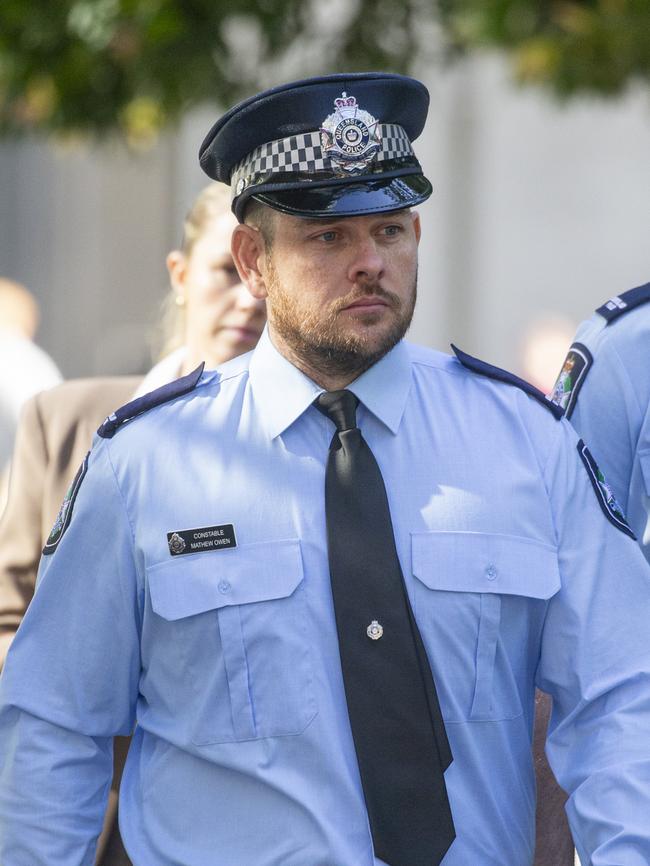 Constable Mathew Owen. Picture: NewsWire / Nicholas Eagar