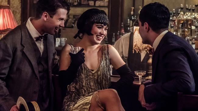 Hayley Lu Richardson stars as a younger Louise Brooks.