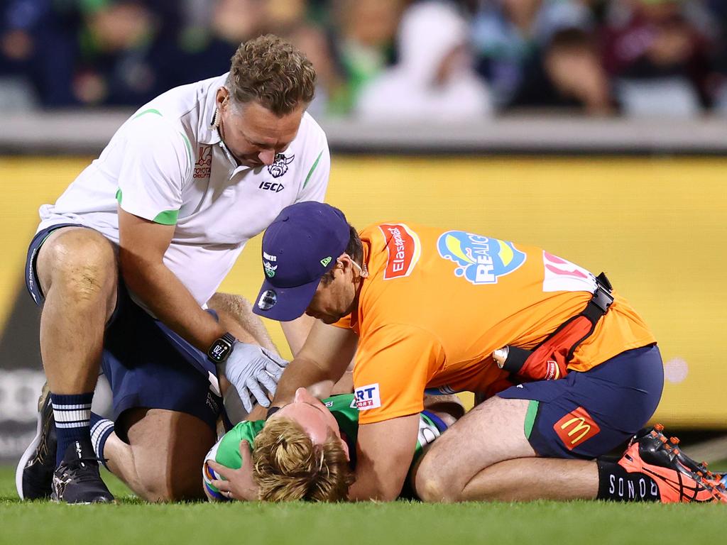 Zac Hosking is out for at least 10-12 weeks. Picture: Mark Nolan/Getty Images