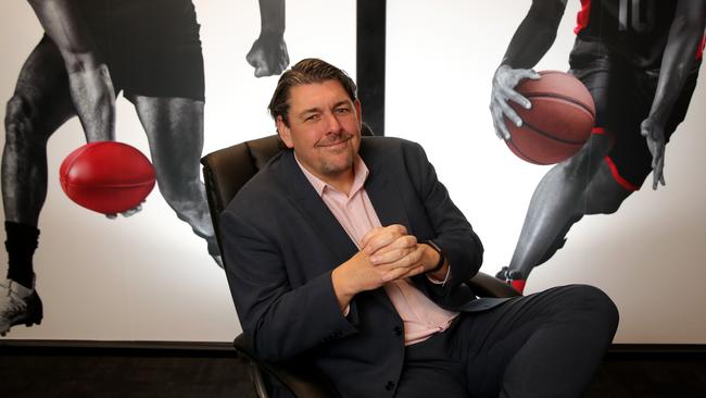 PointsBet chief executive Sam Swannell last month admitted to The Australian there was still a chance its Australian arm could be part of another transaction. Picture: Stuart McEvoy