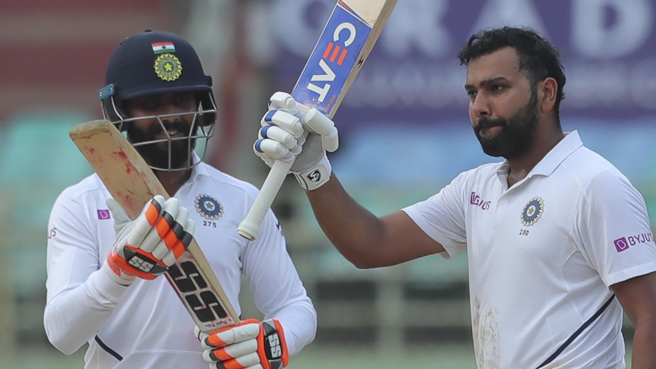 Rohit Sharma returned to Test cricket with twin centuries.