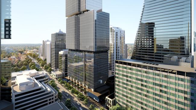 A proposed Lendlease project in Sydney.