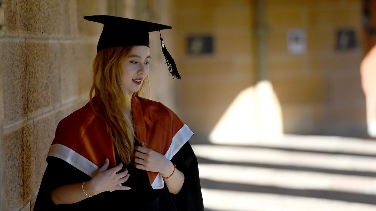 Students and former students have seen their debts soar after a recent indexation. Picture: NCA NewsWire / Jeremy Piper