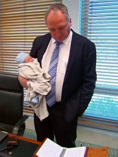 Barnaby Joyce. Picture: Channel 7