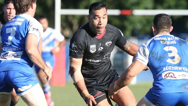 John Taia scored the match winner for Mudgeeraba against Tugun on Sunday. Picture by Richard Gosling