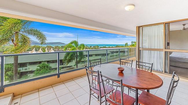 This two bedroom unit in Cannonvale is listed for $220,000