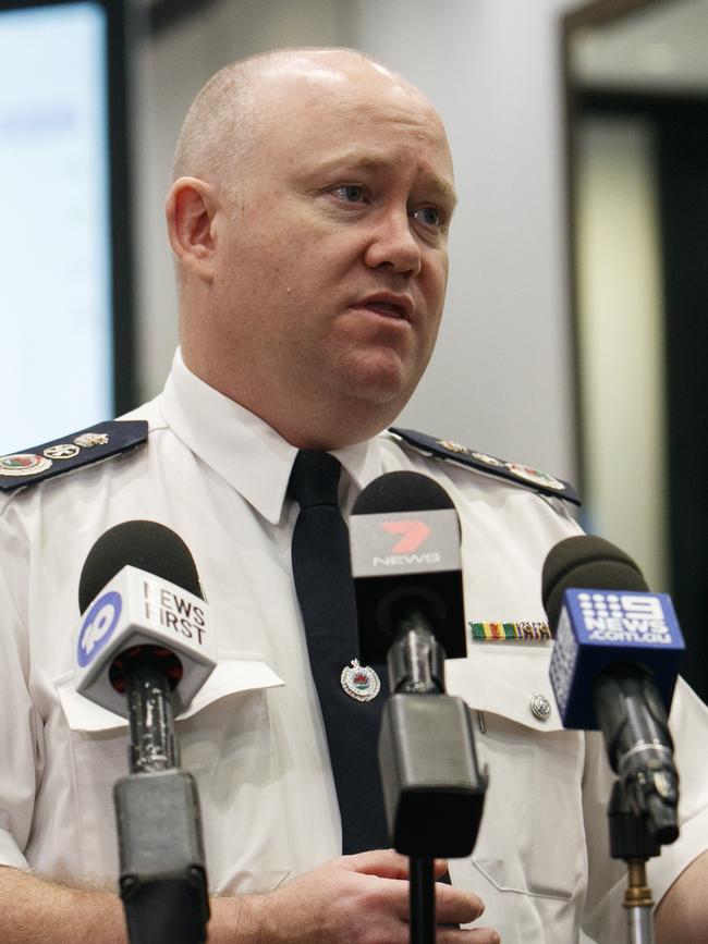 NSW RFS Commissioner Shane Fitzsimmons. Photo: Tim Pascoe