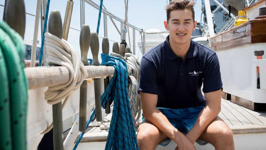 City teen sails high seas with young crew | The Courier Mail