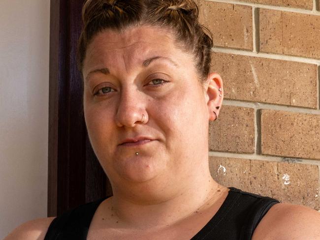 ADELAIDE/ KAURNA YARTA, AUSTRALIA - NewsWire Photos JANUARY 17, 2024: Mum of seven Brooke Thomas, 32 is facing homelessness. Picture: NCA NewsWire / Morgan Sette