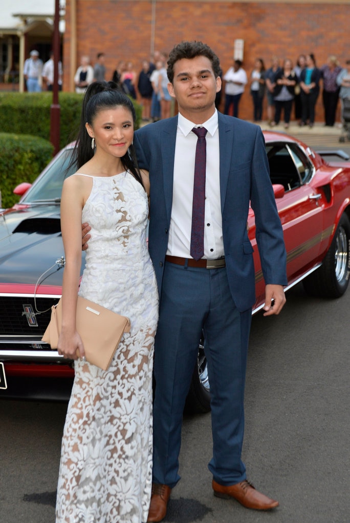Tiffany Tong and Peter Mackay at Concordia formal at Redlands campus, Thursday, November 16, 2017. Picture: Kevin Farmer