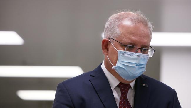 There was praise in the Covid report for former prime minister Scott Morrison’s actions during the pandemic. Picture: Getty Images