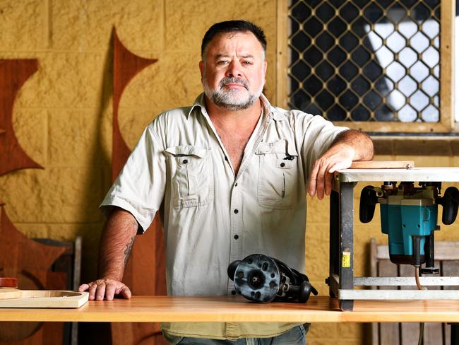 Retired ex-serviceman Phillip Lawlor had almost $6000 worth of tools and fishing gear stolen from his house. Picture: Alix Sweeney