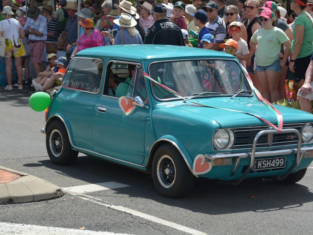 Thousands were in attendance at the Melon Fest parade