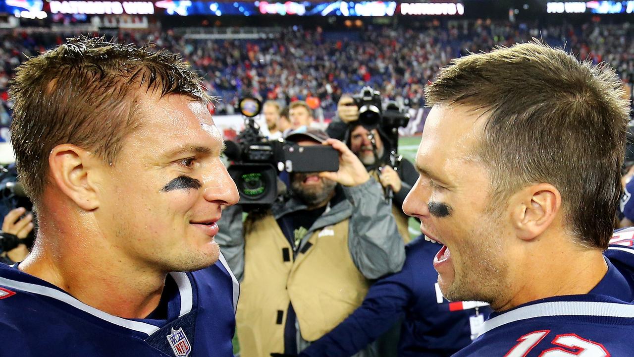 Tom Brady and Rob Gronkowski are going to be reunited. Adam Glanzman/Getty Images/AFP