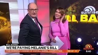 Sunrise host David Koch gave a caller $3000, despite needing just $520 to pay their car registration, just moments after he announced his retirement live on air.