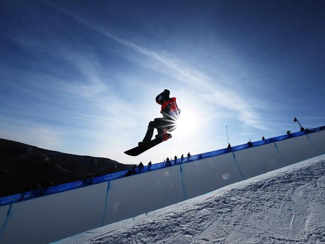 Scotty James in action during his first run. Picture: Getty Images