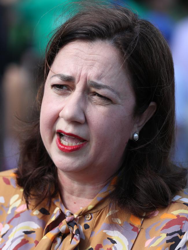 Premier Anastasia Palaszczuk wants to mediation with Adani. Picture: Peter Wallis