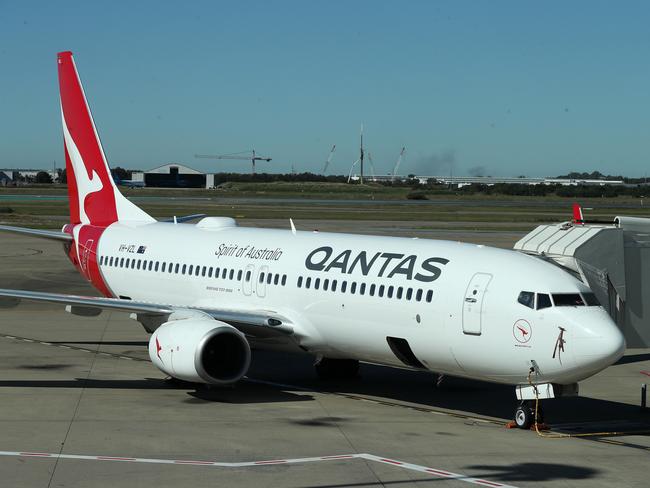 Qantas has confirmed it will axe 6000 permanent jobs. Picture: Liam Kidston