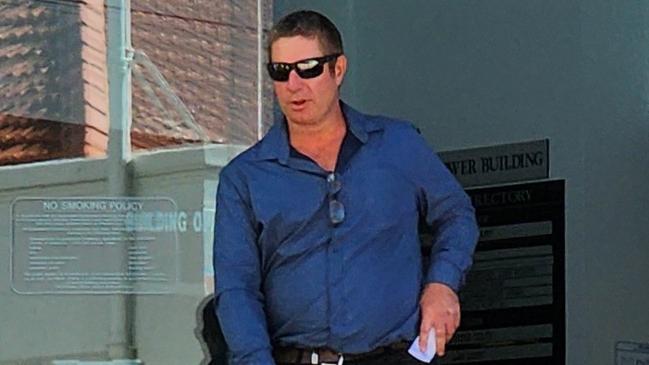 Daniel Walter Taylor leaving Rockhampton Courthouse. Picture: Aden Stokes